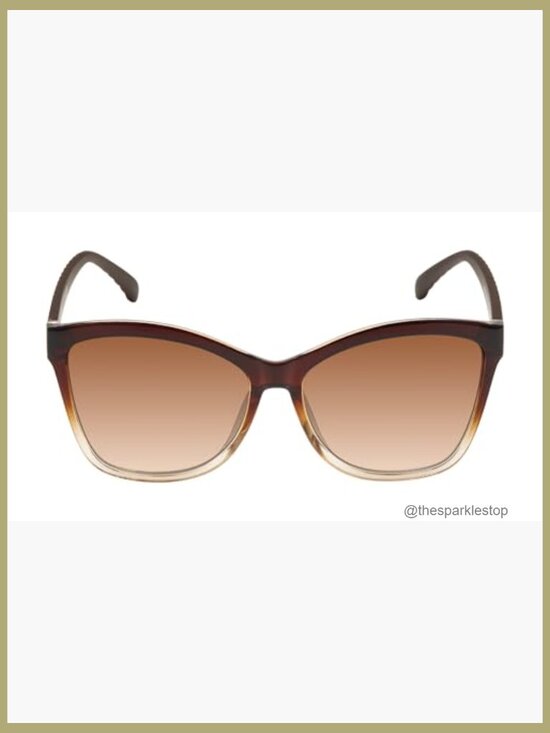 UV400 Protection Sunglasses with Quilted Temple Detail main image 6